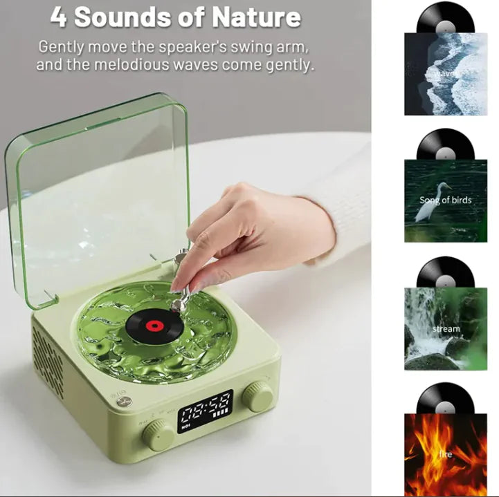 Bluetooth Retro  Speaker Bocina RGB Lights