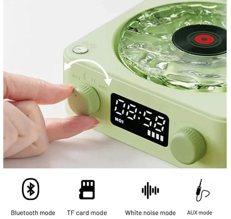 Bluetooth Retro  Speaker Bocina RGB Lights