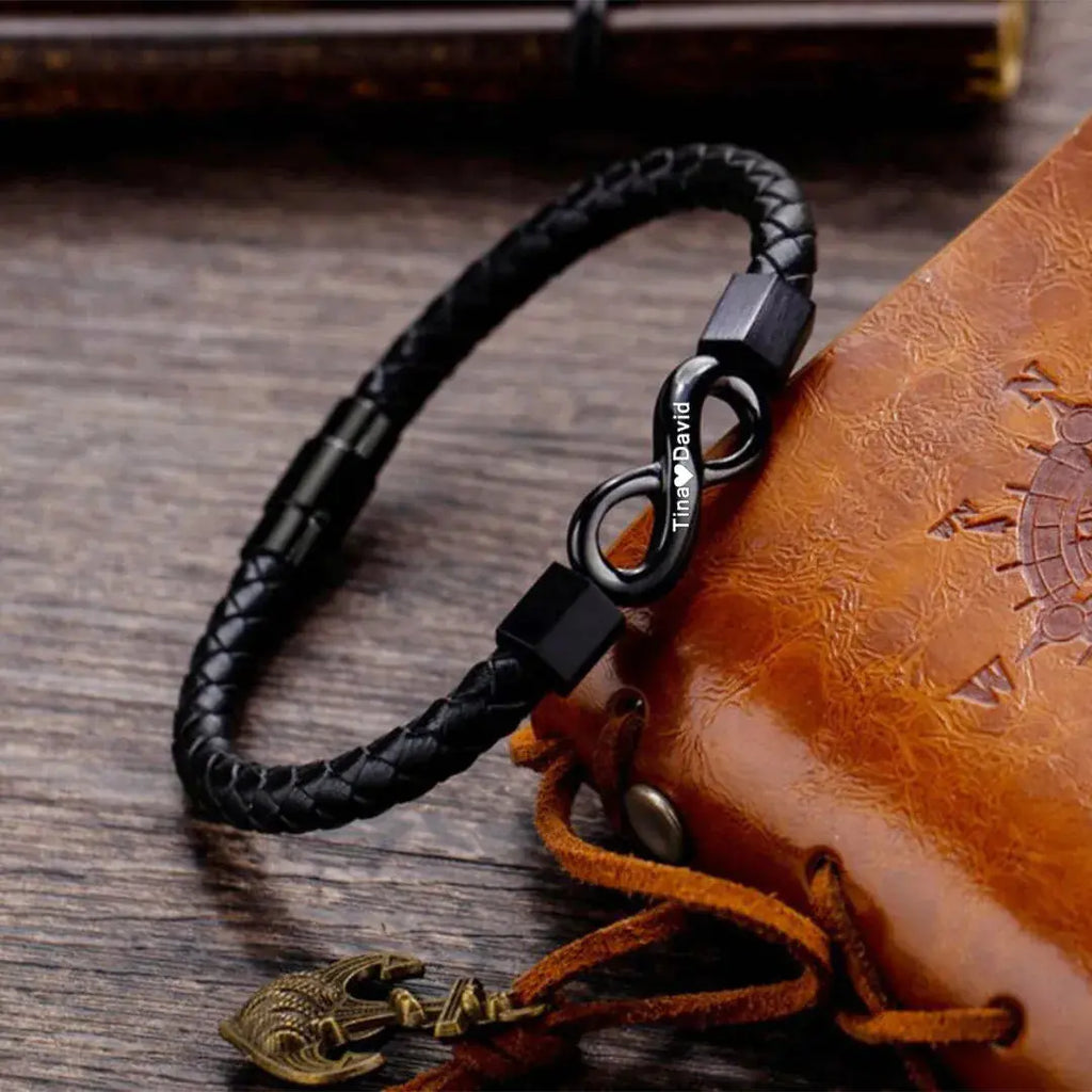 Pulsera Simple Retro Fashion Men's Bracelete